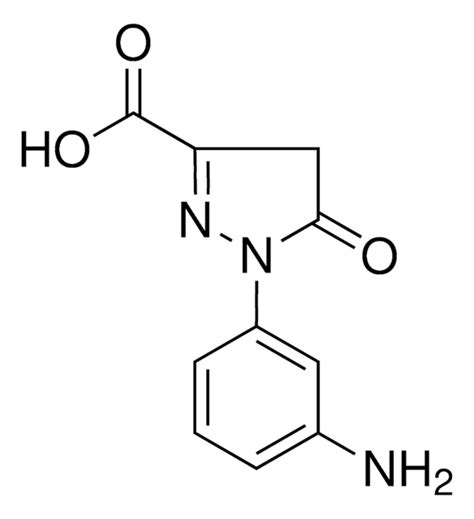 1 3 Amino Phenyl 5 Oxo 4 5 Dihydro 1H Pyrazole 3 Carboxylic Acid