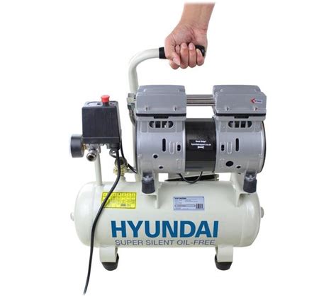 Buy HYUNDAI HY5508 Super Silent Air Compressor - White | Free Delivery ...