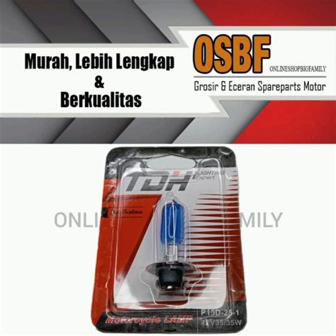 Jual Bohlam Halogen Tdh Kaki Volt Watt Shopee Indonesia