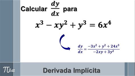 Derivada Impl Cita Ejemplo Youtube