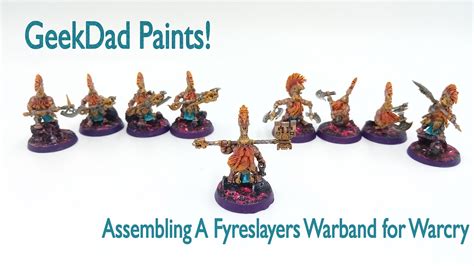 Fyreslayers Assembling A Warband For Warcry Geekdad