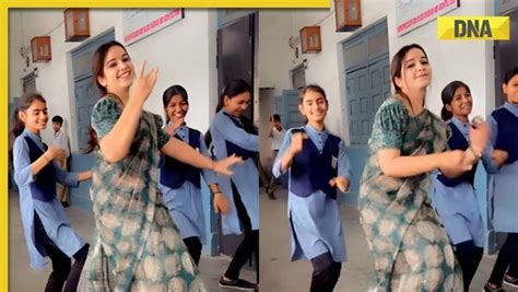 Teacher and students nail 'Gulabi Sharara' dance trend in viral video ...