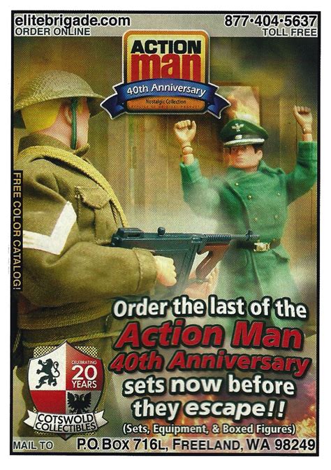 40th Anniversary “Action Man” Ad from Cotswold Collectibles – BattleGrip