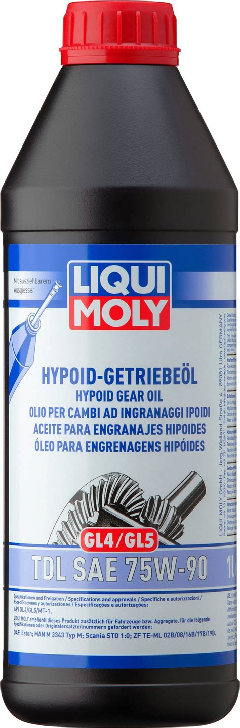 Hypoidivaihteistoöljy TDL SAE 75W-90, 1 l, Liqui Moly alennuksella ...