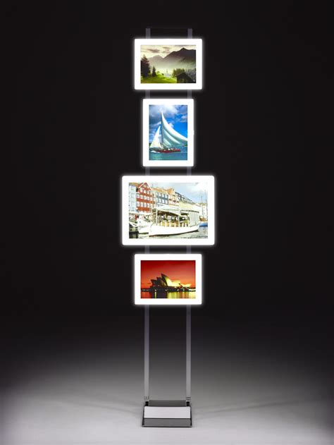 Freestanding Estate Agent Display Ledmag