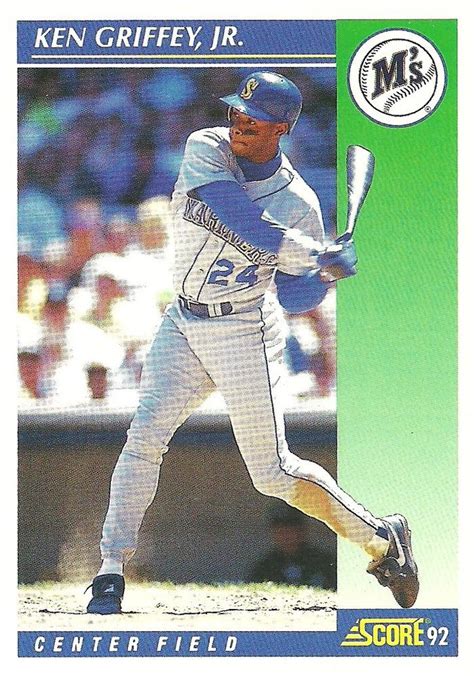 1992 Score 1 Ken Griffey Jr Trading Card Database