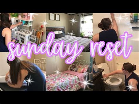 NEW SUNDAY RESET MOBILE HOME CLEAN WITH ME CLEAN WITH ME Whole