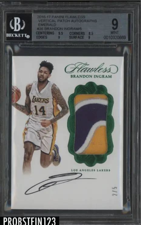 Most Valuable Brandon Ingram Basketball Cards