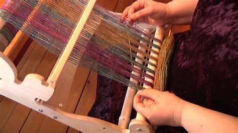 Weaving On A Cricket Rigid Heddle Loom Heddle Loom Cricket Loom Weaving