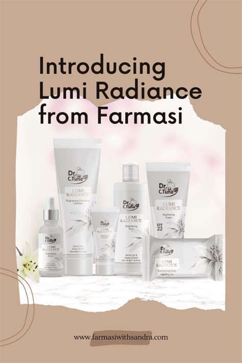 Lumi Radiance From Farmasi Brightening Skin Care Line Sandra Hudson