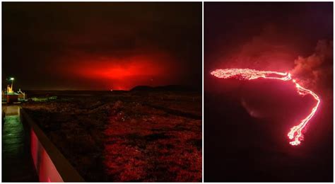 Entra En Erupción Volcán De Islandia 🎦 📸