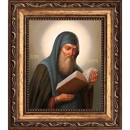 Купить икону Лаврентий Черниговский Преподобный. Икона на холсте.