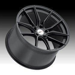 Cray Spider Machined Matte Black Custom Corvette Wheels Spider FFT