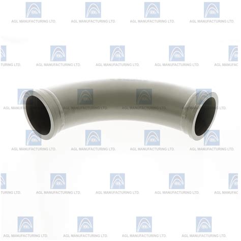 Pipe Bend 5"X90oX14, HD-HD - AGL Manufacturing Concrete Pumping Parts