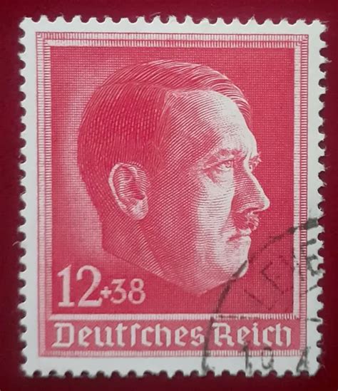 Briefmarke Deutsches Reich Dr Geburtstag Adolf Hitler