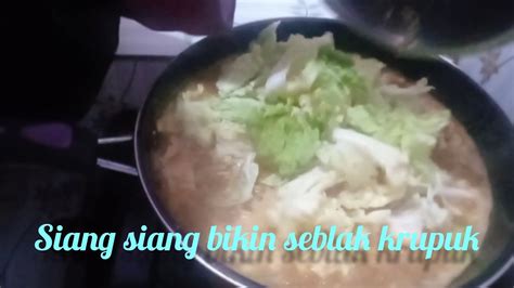 Bikin Seblak Krupuk Porsi Banyak Youtube