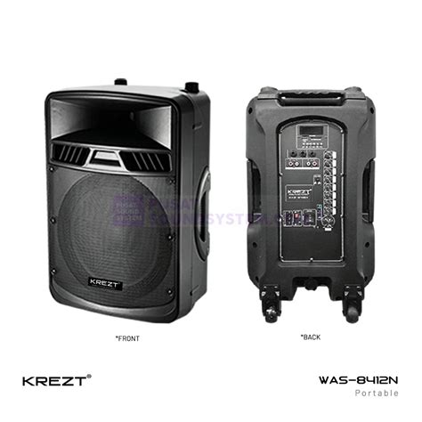 Jual Krezt Was B Portable Wireless Inch Mic Handheld