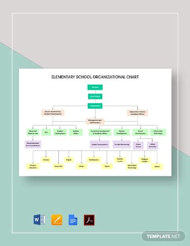 School Organizational Chart 26 Examples Format Pdf