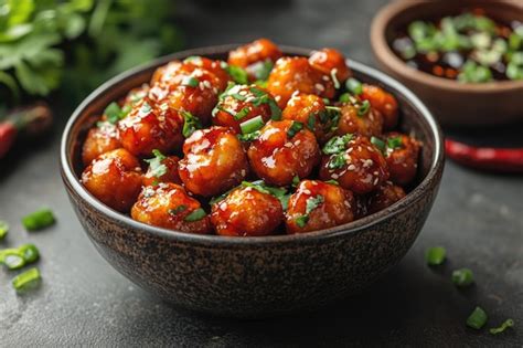 Delicious IndianChinese Gobi Manchurian Recipe Savory Cauliflower Dish