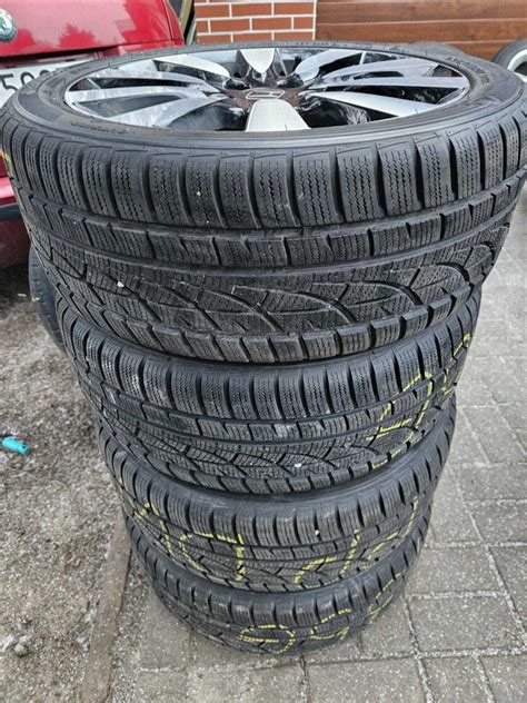 Koła 17 Felgi 4x114 3 opony zimowe 225 45 17 Honda Civic IX Accord Crv