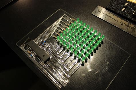 The Resistor Network: Creating a Glass Circuit Board