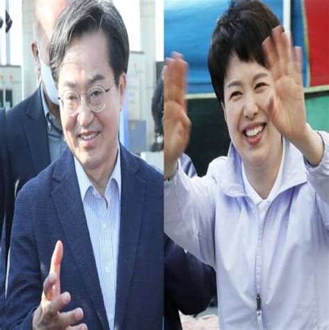 경기도지사 지지율 김동연 385 김은혜 46오차범위 밖 벌어졌다