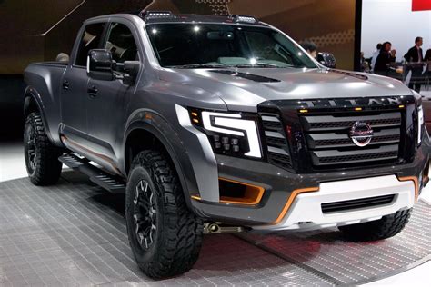 Nissan drops the Titan XD Warrior concept onto the Detroit battlefield