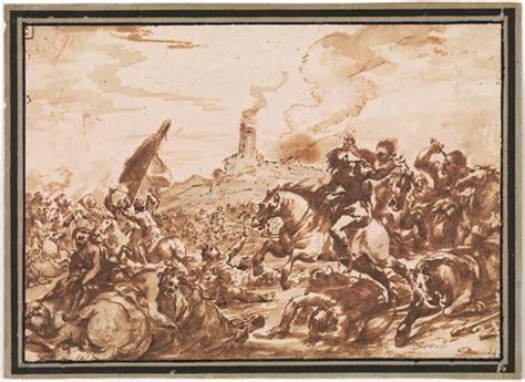 Jacques Courtois BATTLE SCENE MutualArt