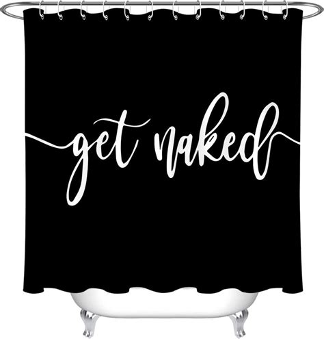 Get Naked Shower Curtain