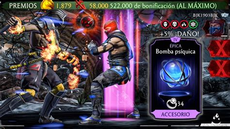 Jugando GF Dificultad Antiguo MAX BONUS Con LIU KANG Y LOS MK11