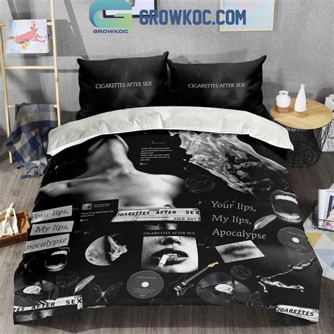 Cigarettes After Sex Your Lips My Lips Apocalypse Bedding Set Growkoc