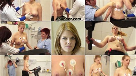 Bianca Perfect Breasts Stress Test Heart Exam Bp Ecg And Stething