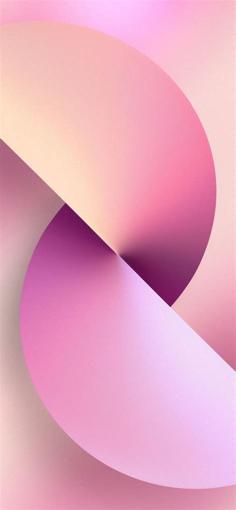 iPhone 13 Official Stock Wallpaper Twist (Pink)