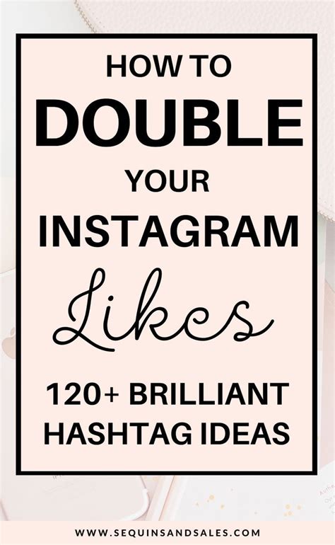 Instagram Hashtags For All Blogging Niches Sequins And Sales