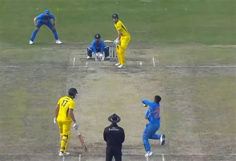 WATCH - Kuldeep Yadav Takes Revenge With Ashton Turner