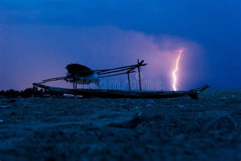 Fishing boat in the storm stock image. Image of fisherman - 80569485