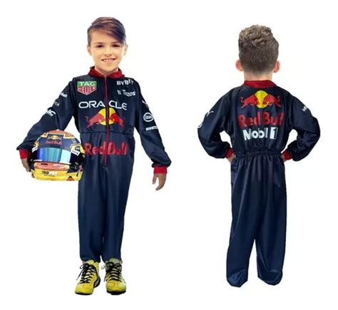 Disfraces De Piloto F Disfraz De Piloto De Carreras Uniforme Red Bull