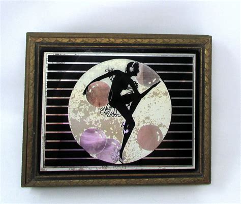 Vintage Art Deco Box Nude Dancer Storage Jewelry Dresser Etsy