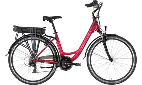 Elektrische Fiets Dames Capella Rood 13ah 110km