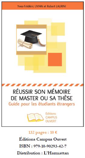 R Ussir Son M Moire De Master Ou Sa Th Se En France Guide Pour Les