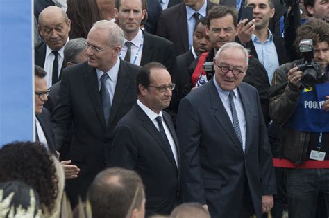 ESA Jean Jacques Dordain with the President François Hollande