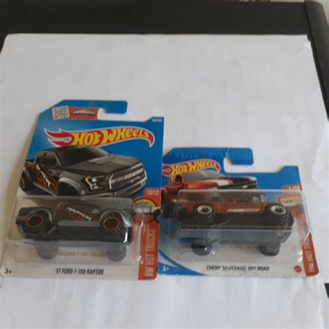 Hot Wheels Chevy Silverado Off Road Shopee Brasil