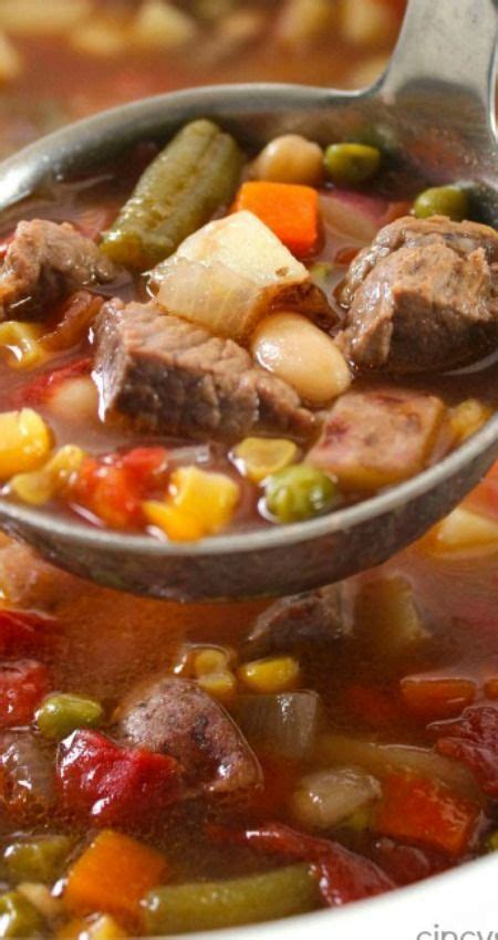 Best 15 Vegetable Beef Soup Crock Pot Easy Recipes To Make At Home