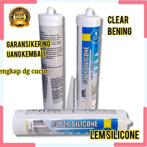 Jual Lem Sealant Lem Kaca Lem Akuarium Lem Silicone Lem Tembak Lem