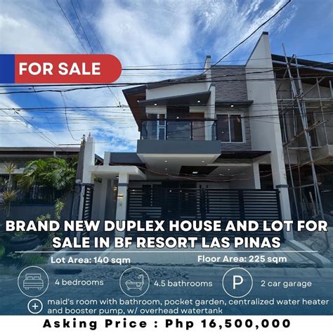 Brand New Duplex House And Lot For Sale In BF Resort Las Pinas