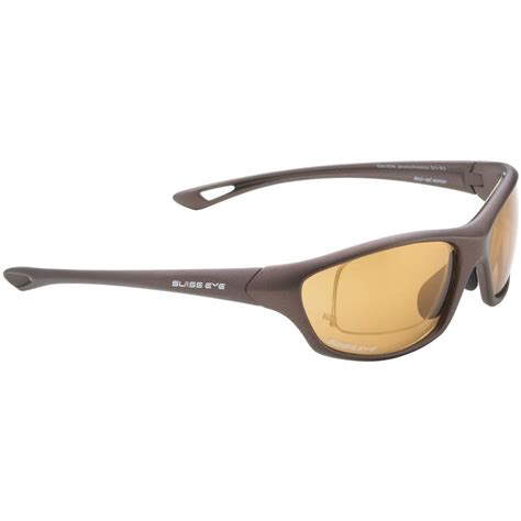 Swiss Eye Tilton Halfrim Glasses Dark Grey Matt Orange Smoke Fm