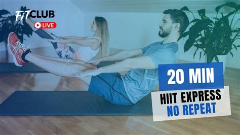 HIIT EXPRESS NO REPEAT 20min Brûle graisse Alex Aurélie