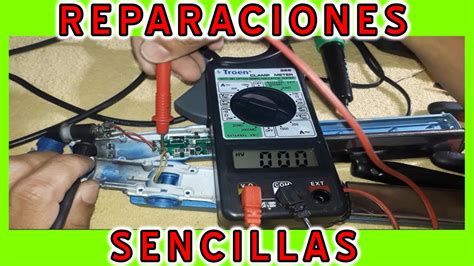 REPARACIÓN DE ARTEFACTOS ELÉCTRICOS SENCILLAS QUE TODOS PODEMOS HACER