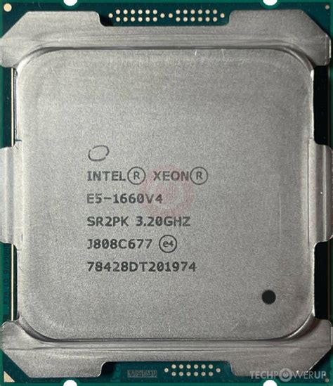 Intel Xeon E5 1660 V4 Specs Techpowerup Cpu Database