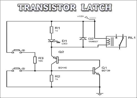 How To Make Transistor Latching Relay Tronicspro